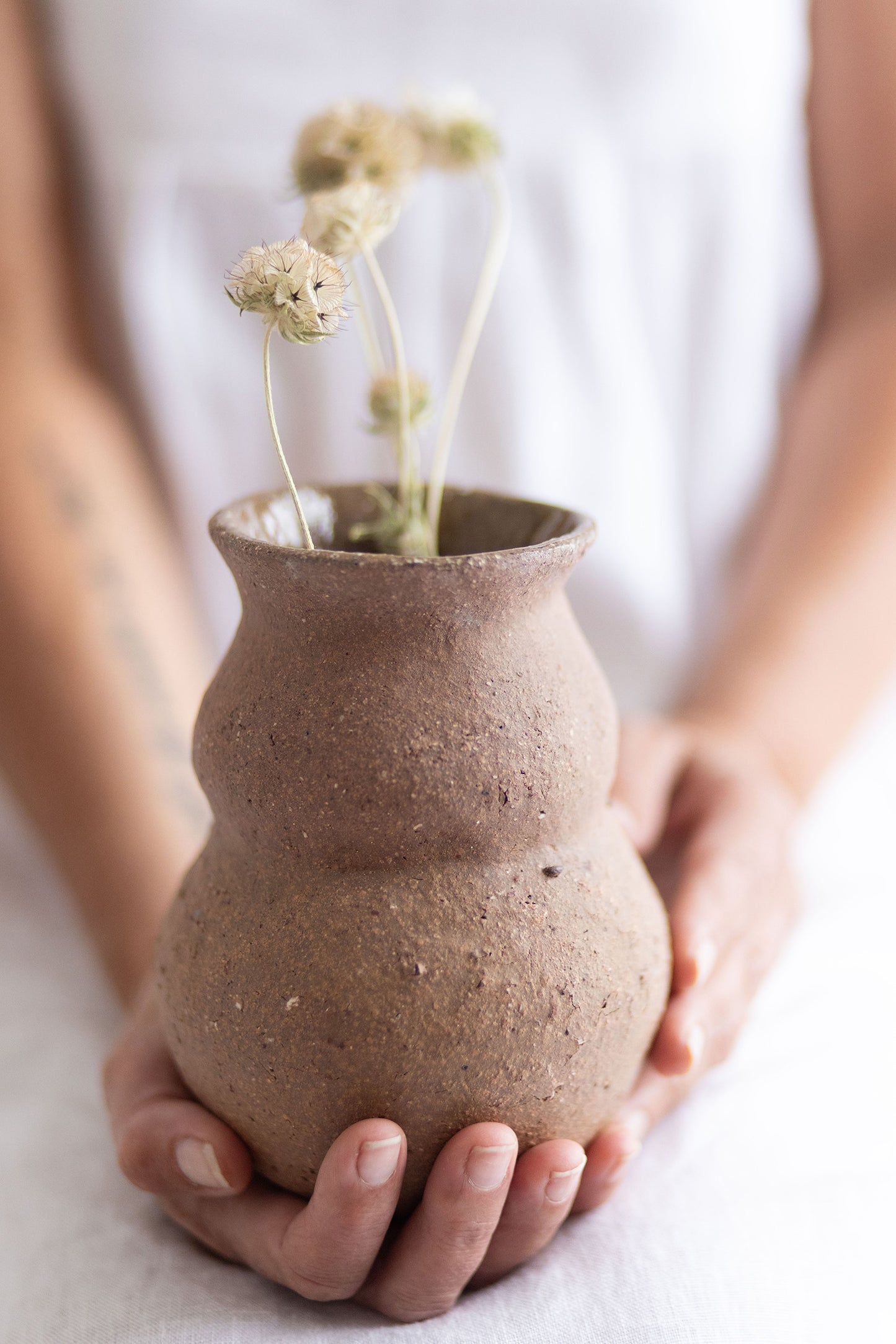 Maidon Cove Vase in Terracotta