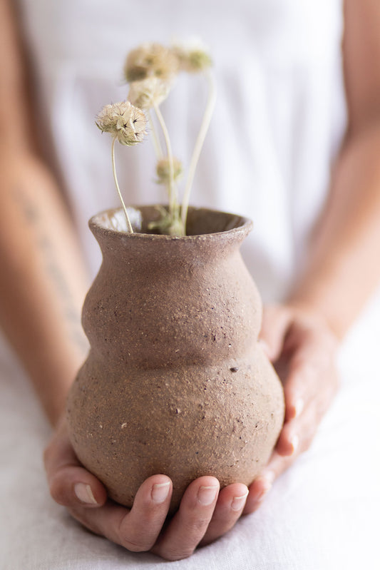 Maidon Cove Vase in Terracotta