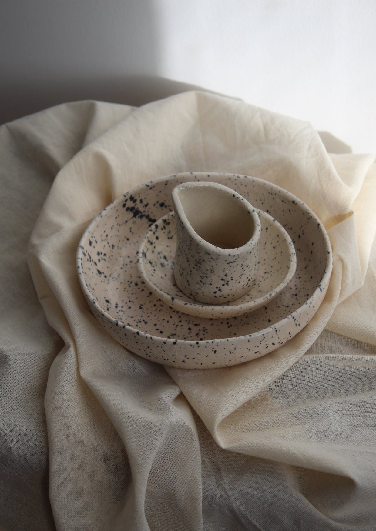 Breakfast Bowl in Speckled Glaze