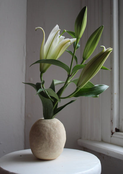 Cosy Bay Vase in Light Magma